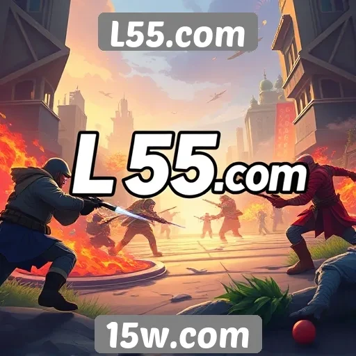 Plataforma L55.com aposta em jogos de estratégia e ação