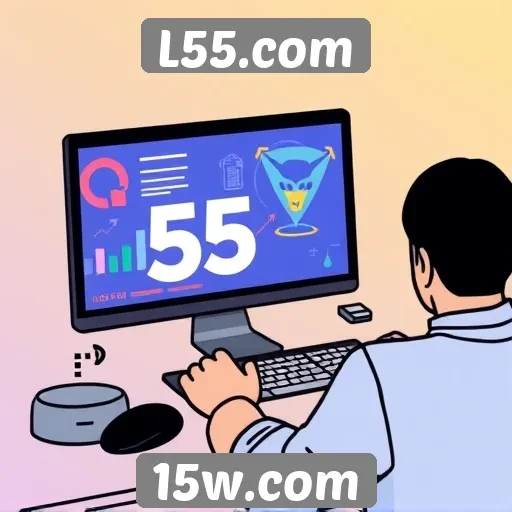 Análise da experiência do usuário no L55.com